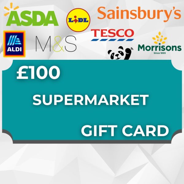 £100 supermarket voucher or cash alternative