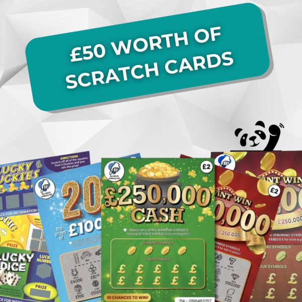 £50 scratch card bundle (auto win)