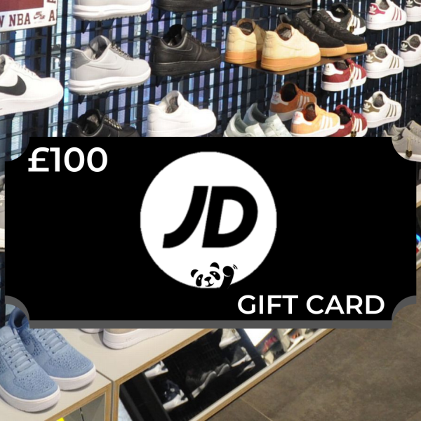 £100 JD Gift card or cash alternative