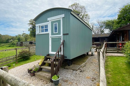 Two Night Devon Shepherds Hut Break for Four