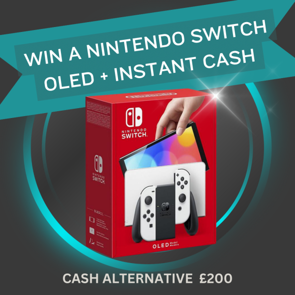 Nintendo switch OLED + INSTANT CASH