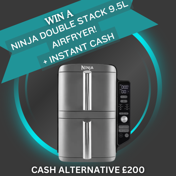 Ninja Double Stack Airfryer + Instant Cash