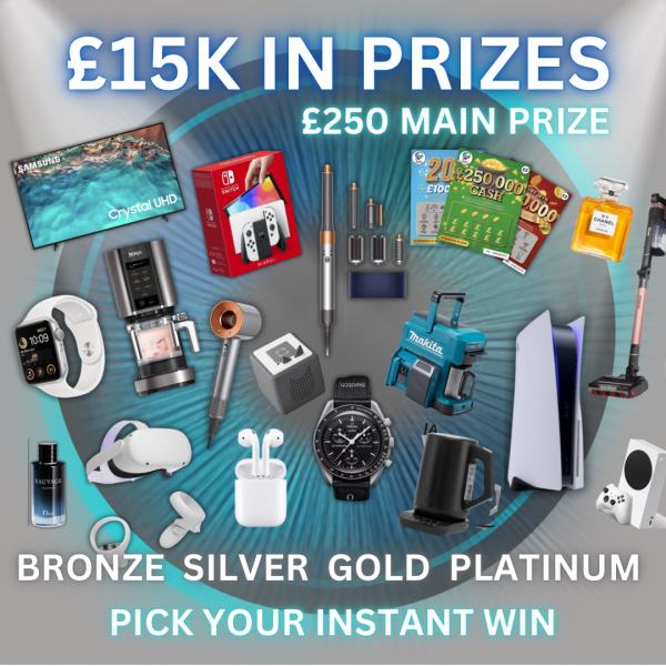 £15K PICK YOUR OWN PRIZE #4