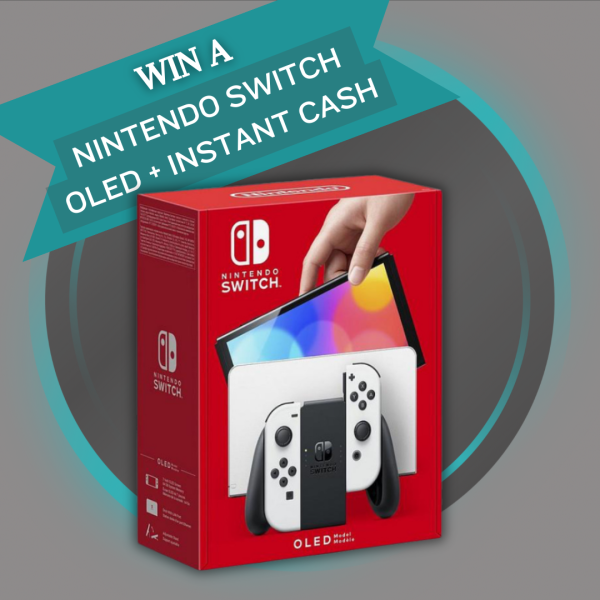 Nintendo switch OLED + INSTANT CASH