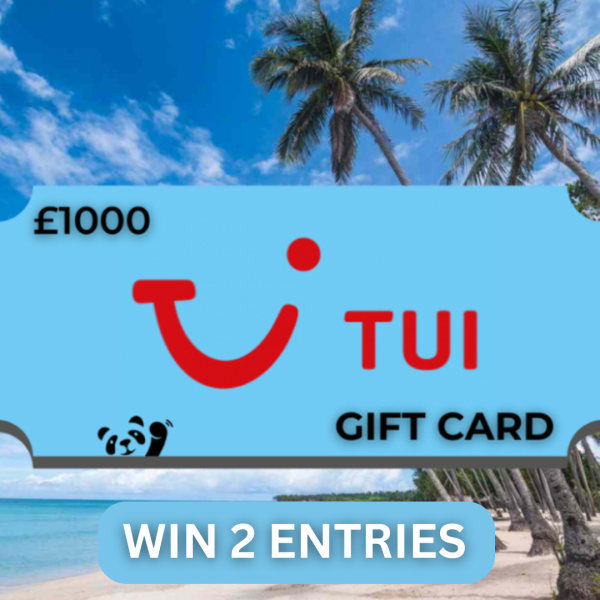 Win 2 Entries Into the £1000 TUI VOUCHER