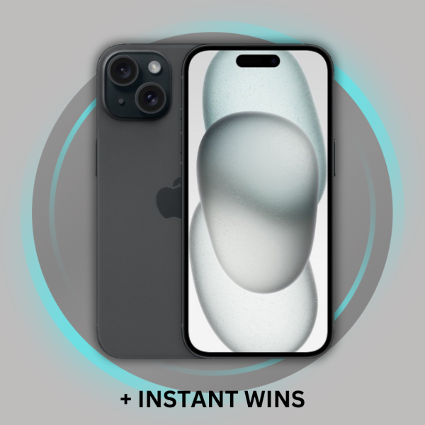 IPHONE 15 + INSTANT WINS