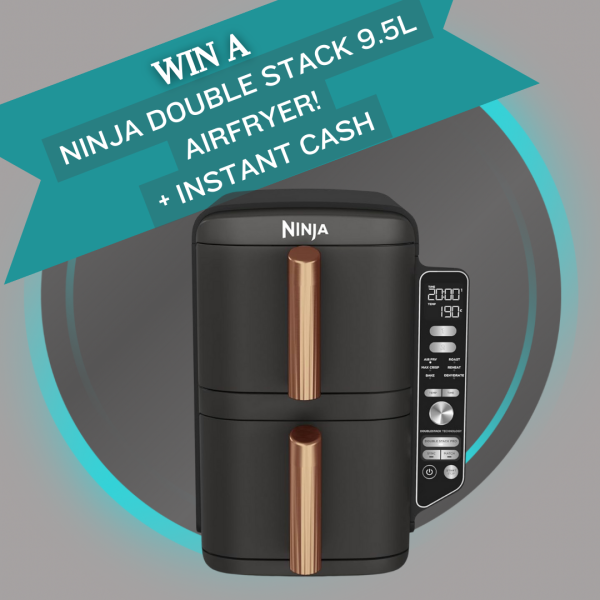 Ninja Double Stack Airfryer + Instant Cash