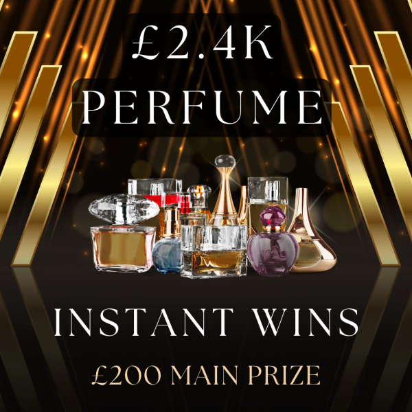 £2.5K Perfume Instant Wins