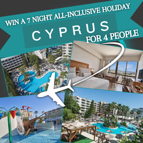 ALL-INCLUSIVE FAMILY HOLIDAY + £8K INSTANT WINS