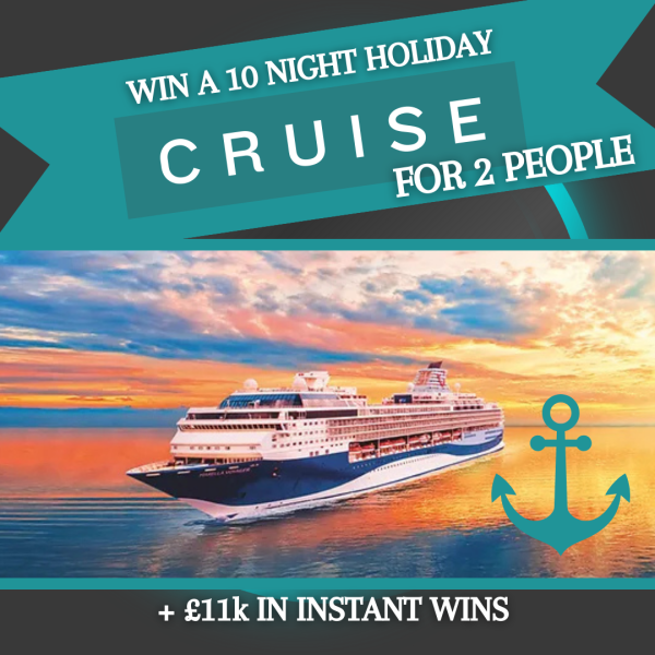 7 NIGHT CRUISE + 3 NIGHT HOTEL FOR 2 + INSTANTS